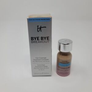 IT Cosmetics Bye Bye Breakout Full Coverage Treatment Concealer Light 0.35oz New